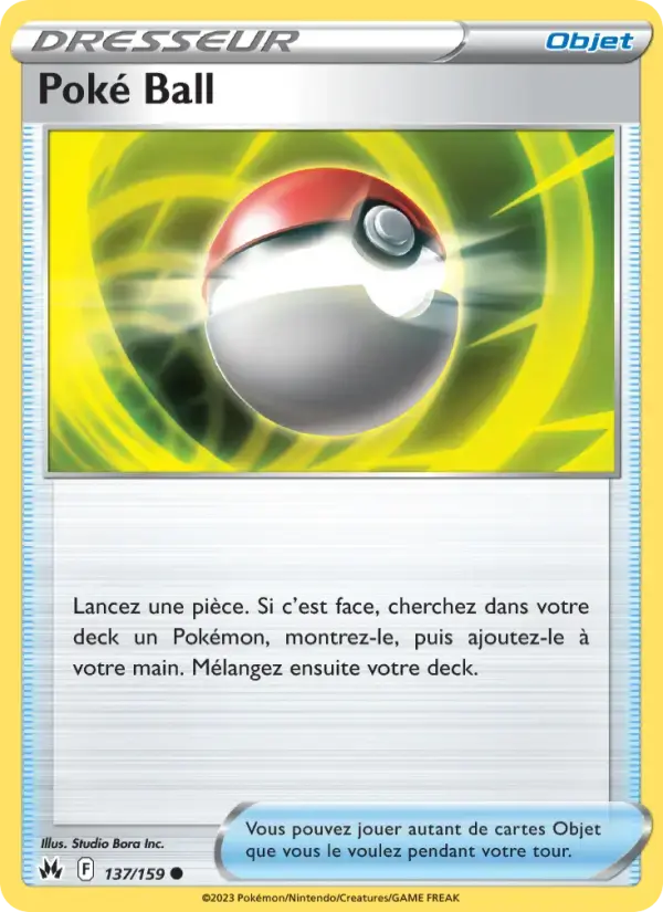 Carte Pokémon Poké Ball #137 — Zénith Suprême