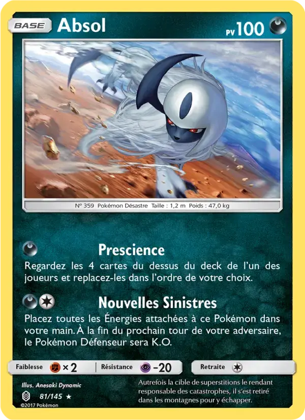 Carte Pokémon Absol #81 — Gardiens Ascendants