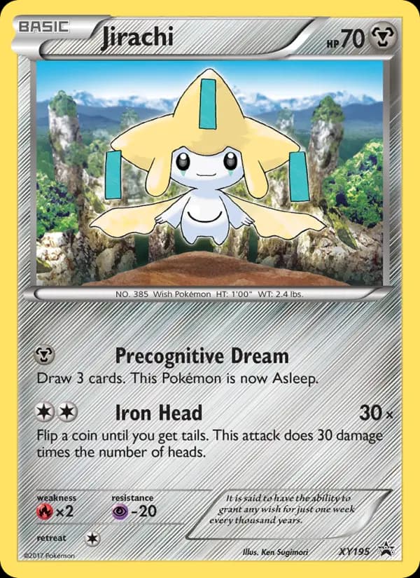 Jirachi #XY195 — XY Promos