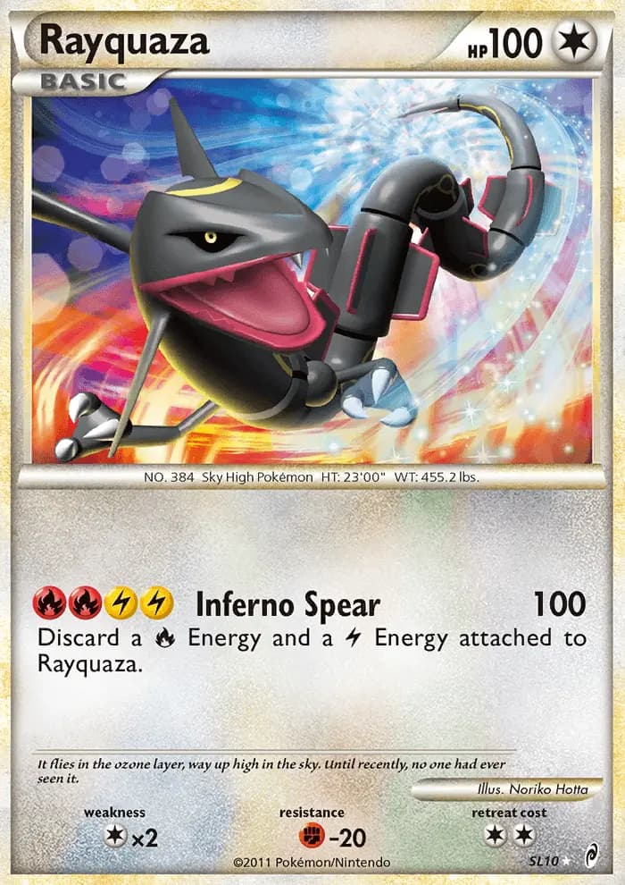 Carte Pokémon Rayquaza #105 — L'Appel des Légendes