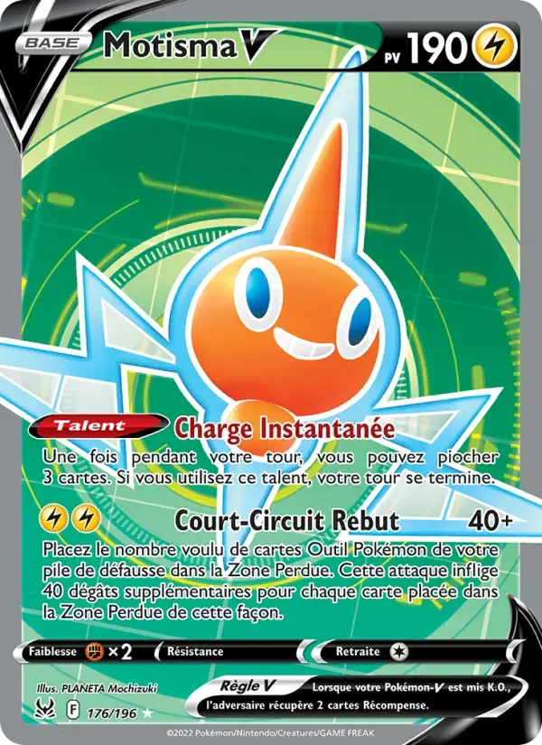 Carte Pokémon Motisma V #176 — Origine Perdue