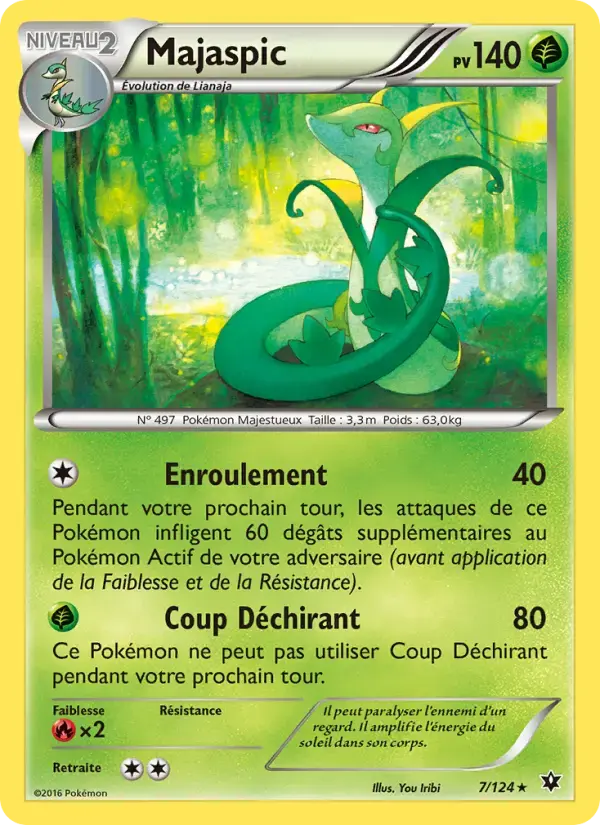 Carte Pokémon Majaspic #7 — Impact des Destins