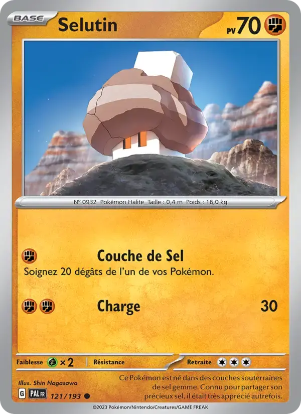 Carte Pokémon Selutin #121 — Évolutions à Paldea