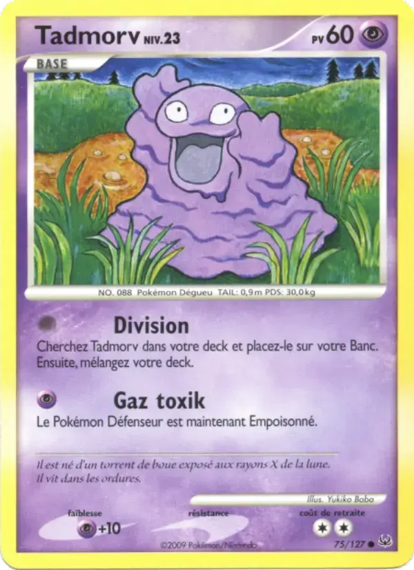 Carte Pokémon Tadmorv #75 — Platine