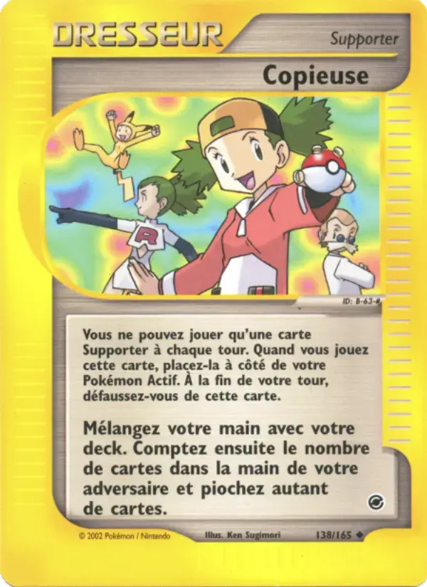 Carte Pokémon Copieuse #138 — Expédition