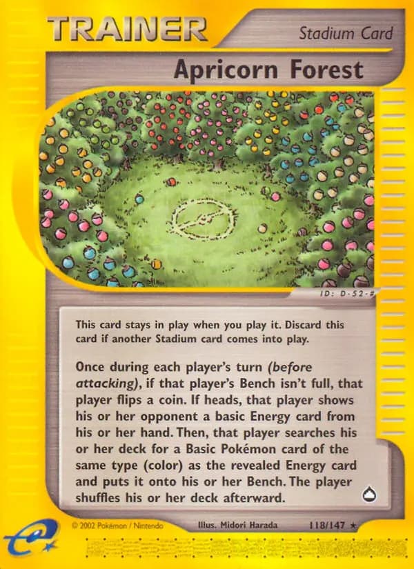 Apricorn Forest #118 — Aquapolis