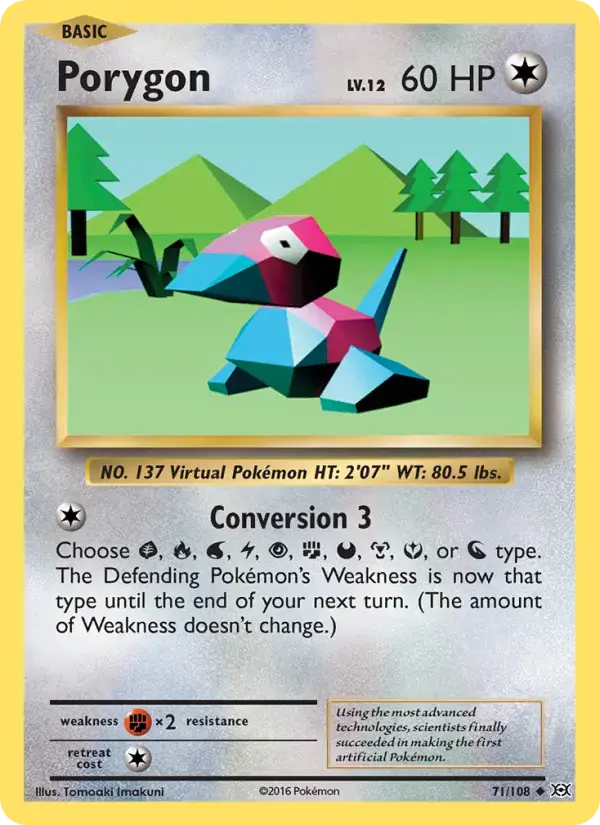 Porygon #71 — Evolutions