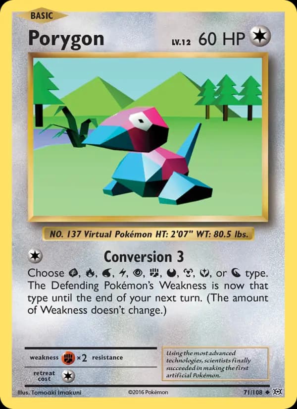 Porygon #71 — Evolutions