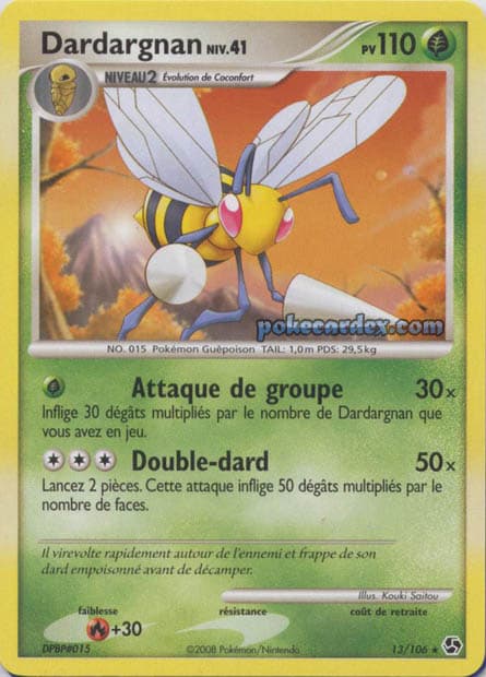 Carte Pokémon Dardargnan #13 — Grands Envols