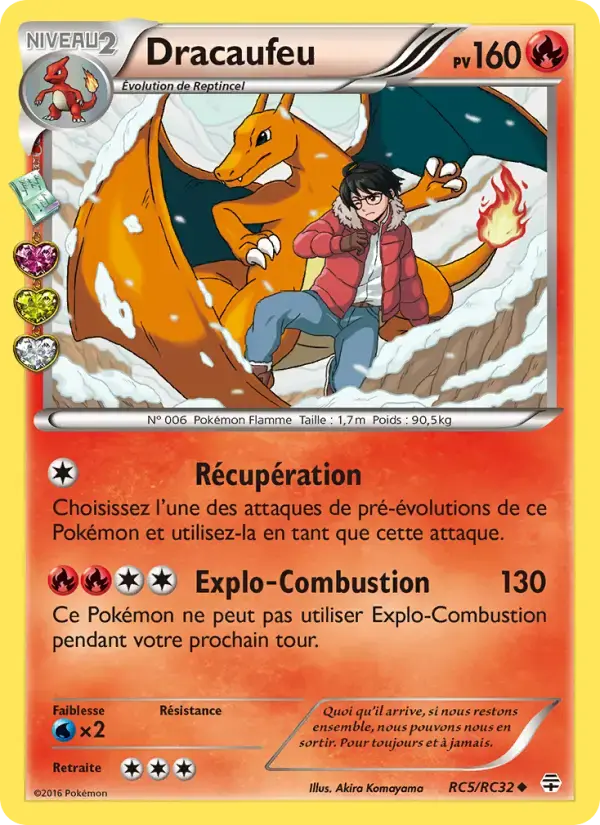 Carte Pokémon Dracaufeu #RC5 — Générations