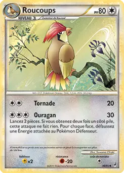 Carte Pokémon Roucoups #48 — L'Appel des Légendes