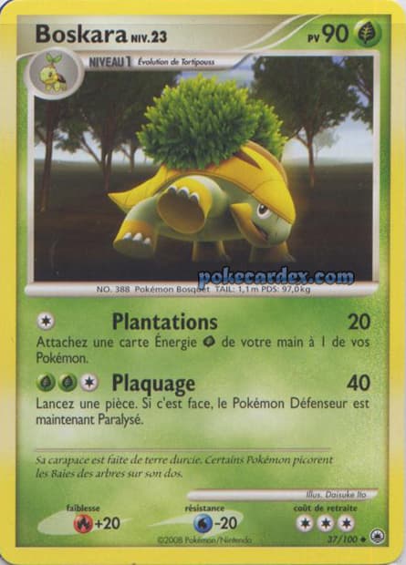 Carte Pokémon Boskara #37 — Aube Majestueuse