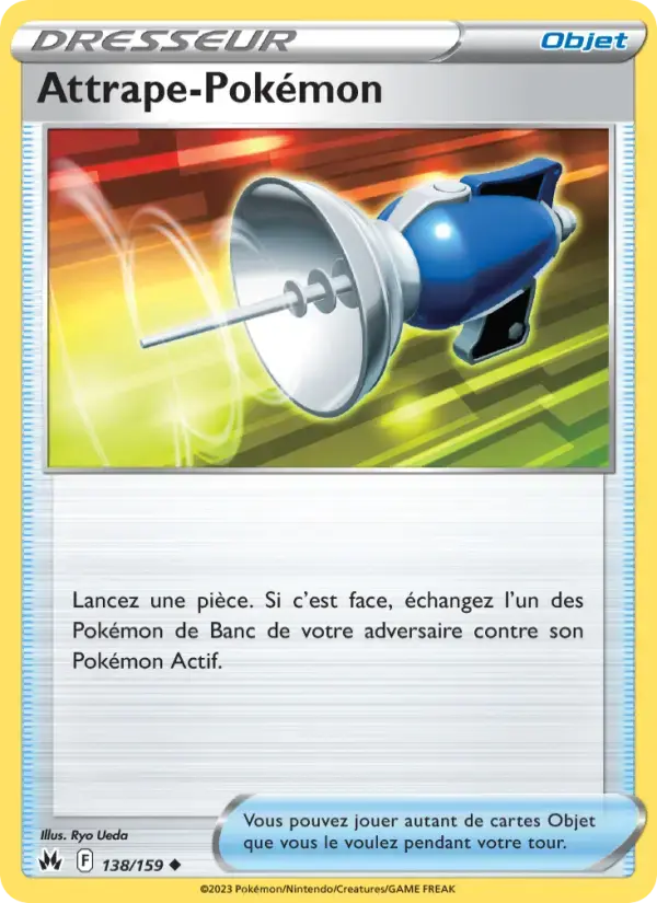 Carte Pokémon Attrape-Pokémon #138 — Zénith Suprême