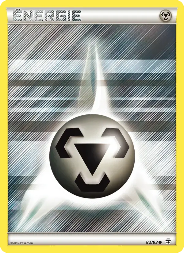 Carte Pokémon Énergie Metal de base #82 — Générations