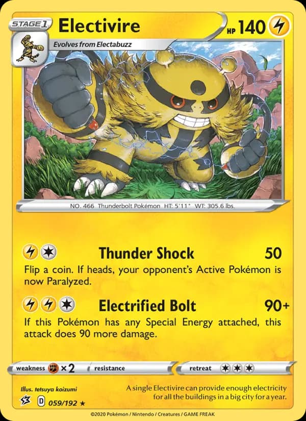 Electivire #59 — Rebel Clash