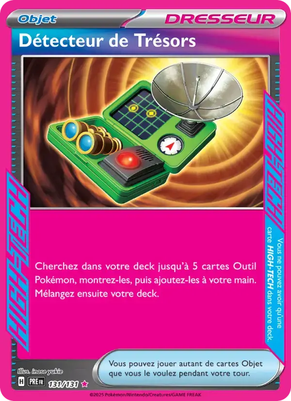Carte Pokémon Détecteur de Trésors #131 — Évolutions Prismatiques