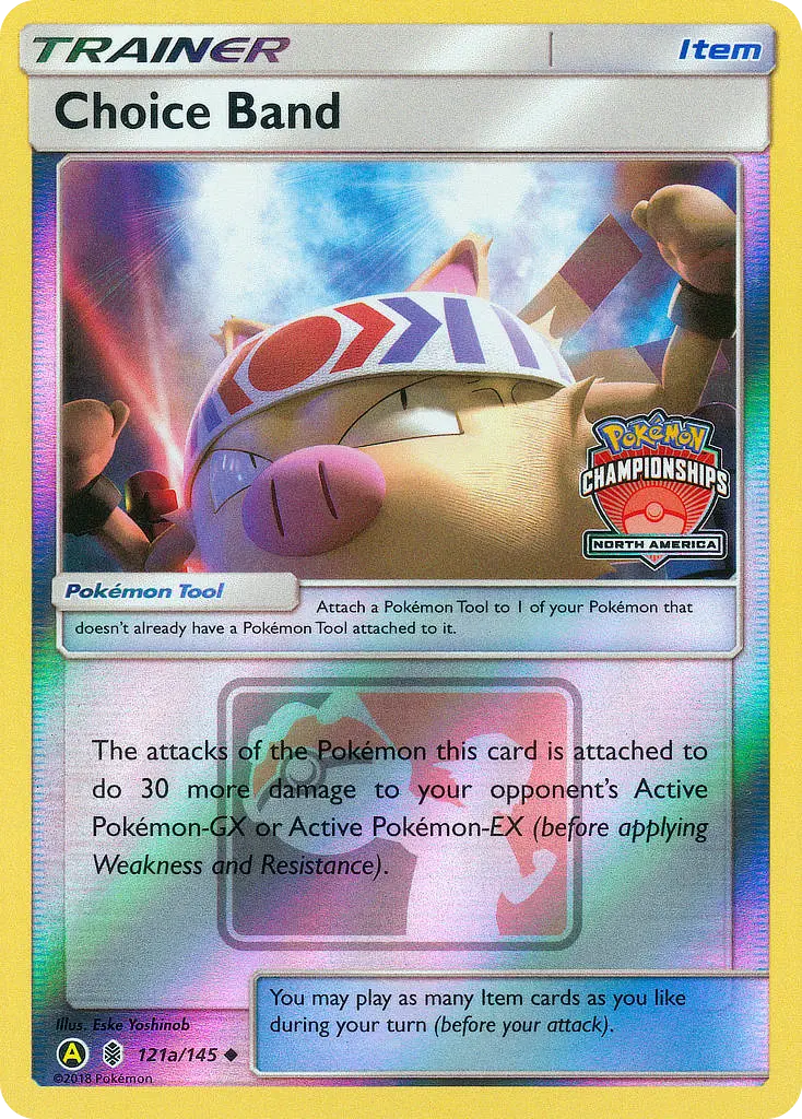 Carte Pokémon Choice Band #121a — Gardiens Ascendants