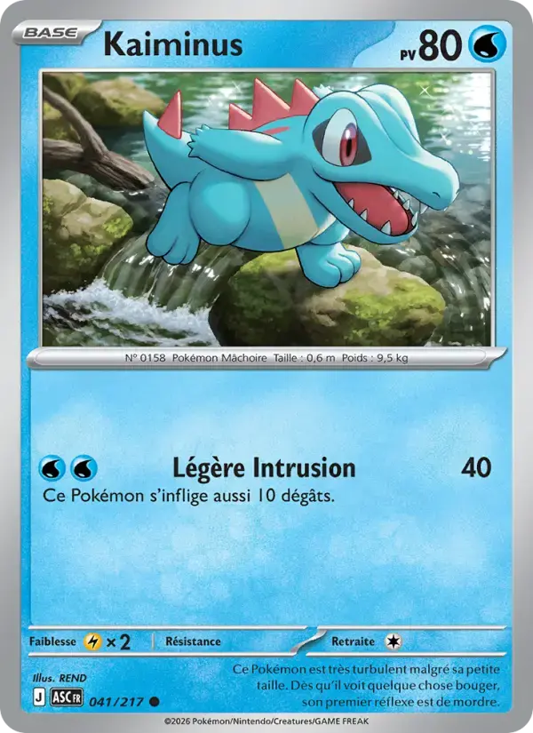 Carte Pokémon Kaiminus #041 — Héros Transcendants
