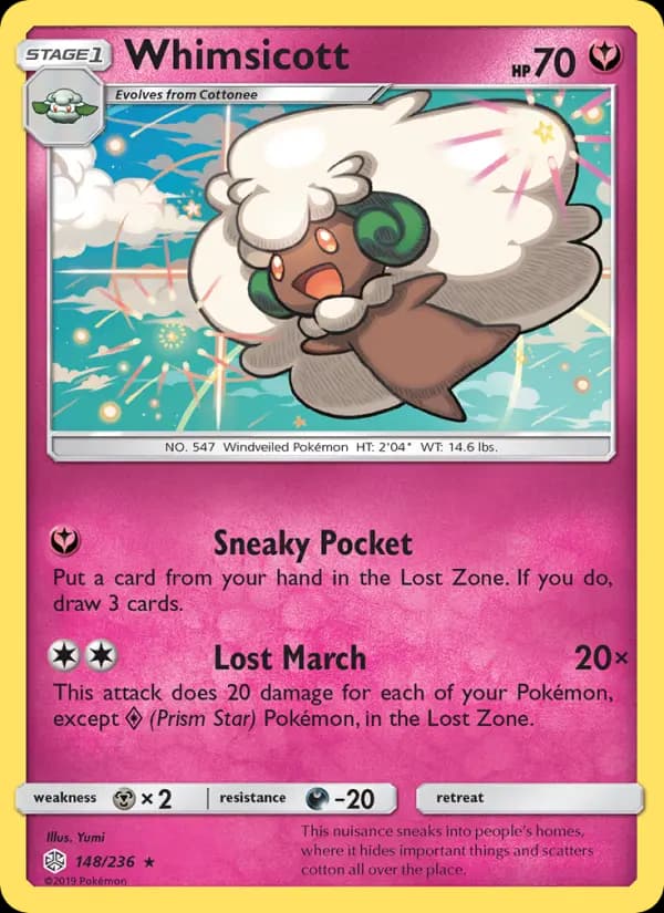 Whimsicott #148 — Cosmic Eclipse