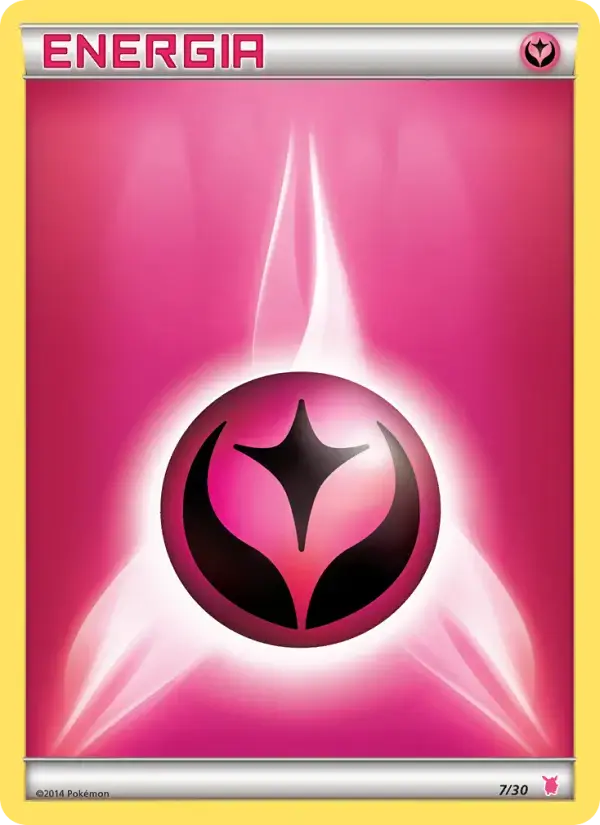 Carte Pokémon Fairy Energy #7 — Kit du Dresseur XY (Grodoudou)