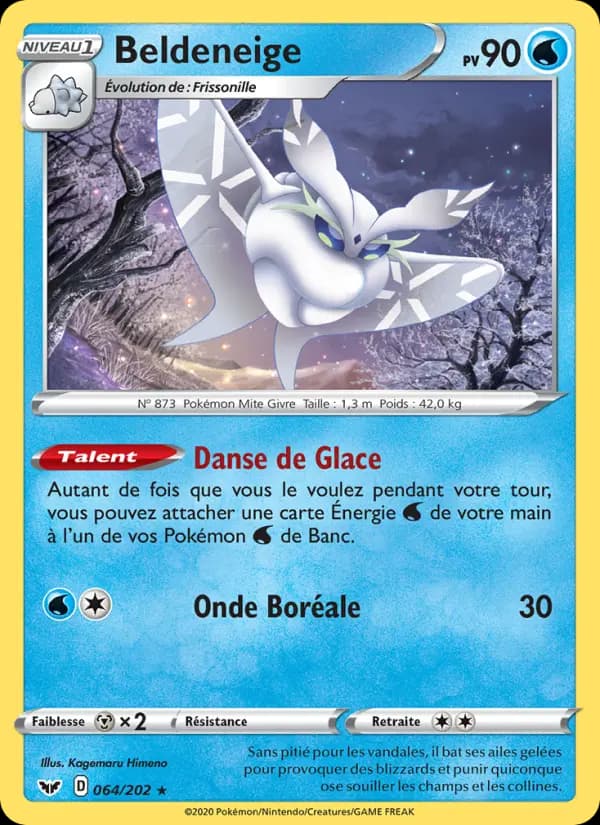 Carte Pokémon Beldeneige #64 — Épée et Bouclier