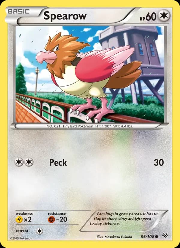Spearow #65 — Roaring Skies
