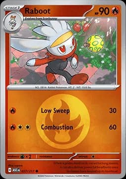 Raboot #037 Non Holo — Ascended Heroes