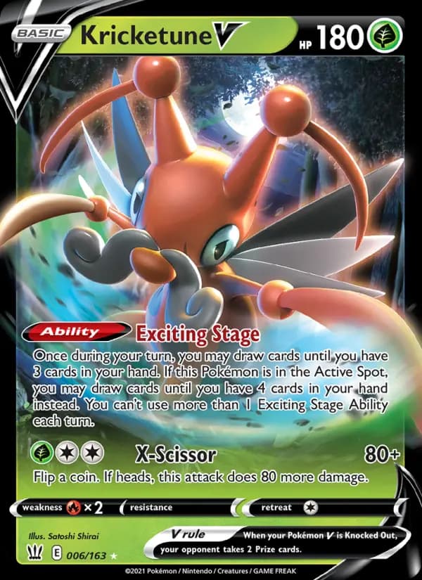 Kricketune V #6 — Battle Styles