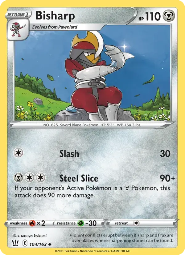 Bisharp #104 — Battle Styles