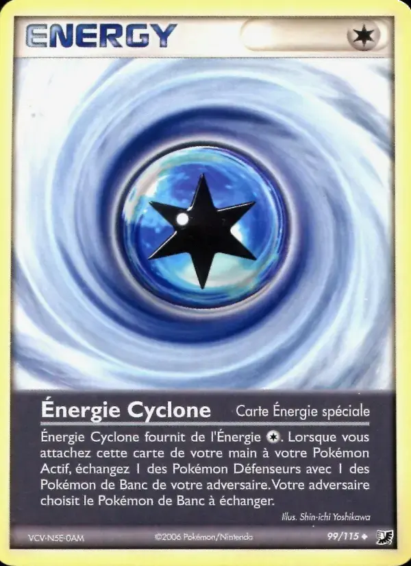 Carte Pokémon Énergie Cyclone #99 — Forces Cachées