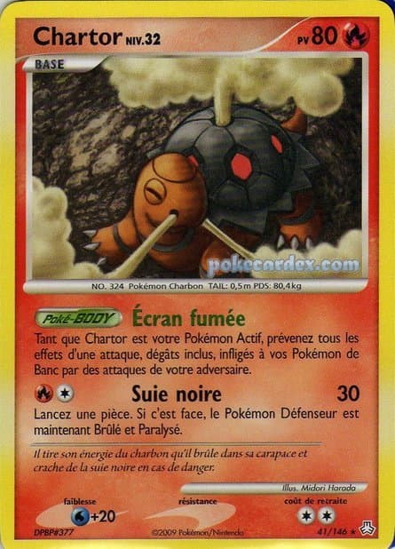 Carte Pokémon Chartor #41 — Éveil des Légendes