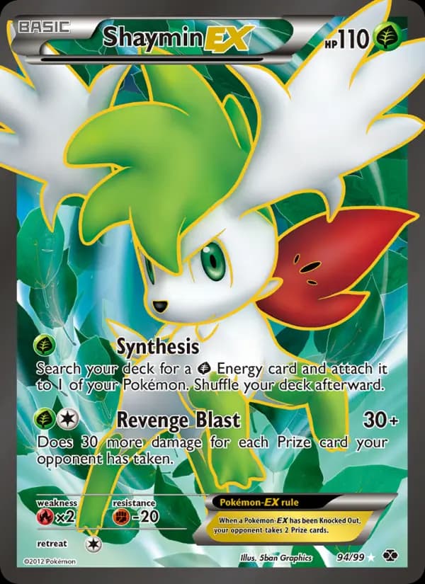 Shaymin-EX #94 — Next Destinies
