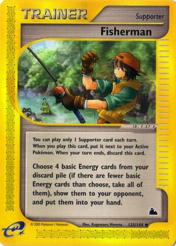 Carte Pokémon Fisherman #067 — ソウルシルバーコレクション