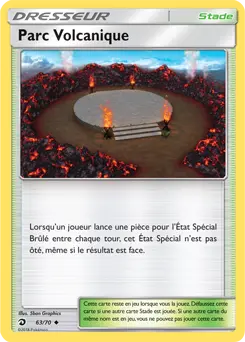 Carte Pokémon Parc Volcanique #63 — Majesté des Dragons