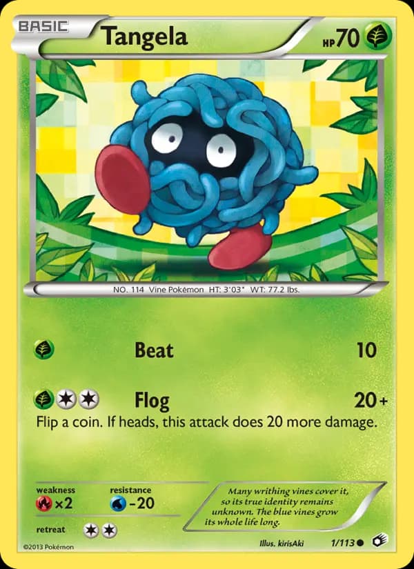 Tangela #1 — Legendary Treasures