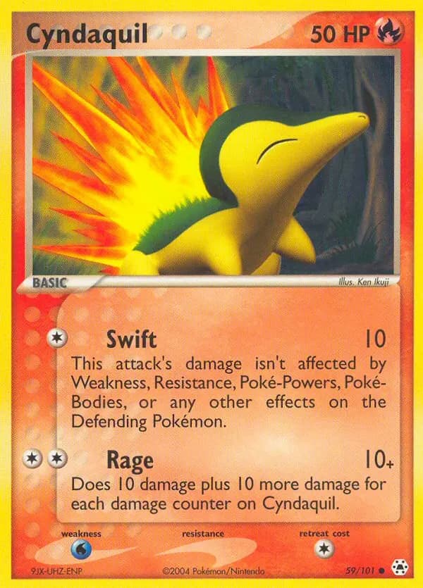 Cyndaquil #59 — Hidden Legends