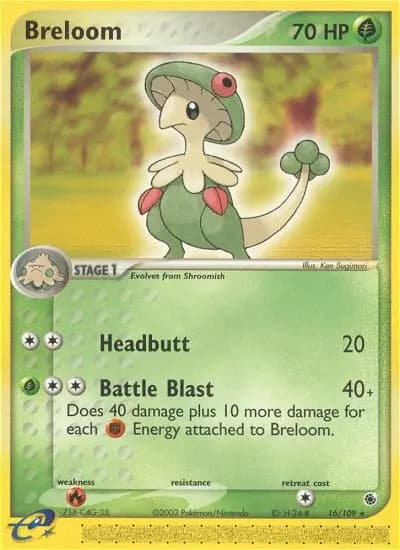 Breloom #16 — Ruby & Sapphire