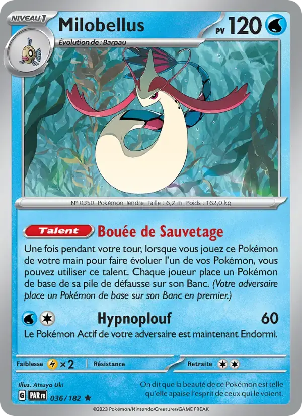 Carte Pokémon Milobellus #036 — Faille Paradoxe
