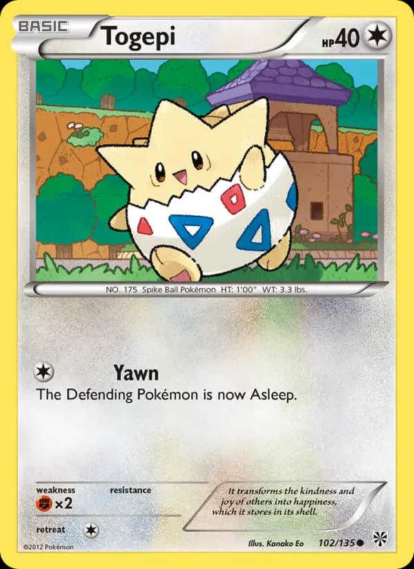 Togepi #102 — Plasma Storm
