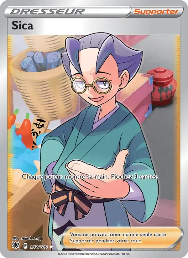 Carte Pokémon Sica #182 — Astres Radieux