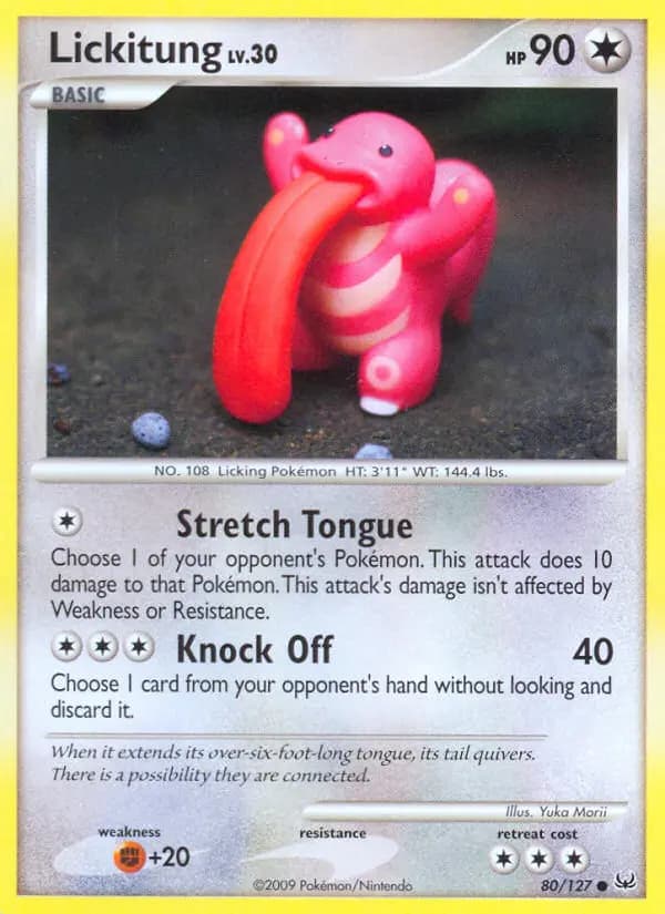 Lickitung #80 — Platinum