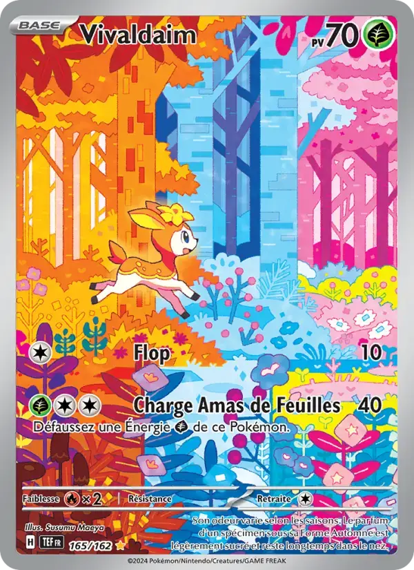Carte Pokémon Vivaldaim #165 — Forces Temporelles