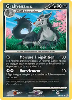 Carte Pokémon Grahyena #66 — Éveil des Légendes