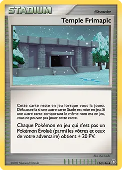 Carte Pokémon Temple Frimapic #134 — Éveil des Légendes