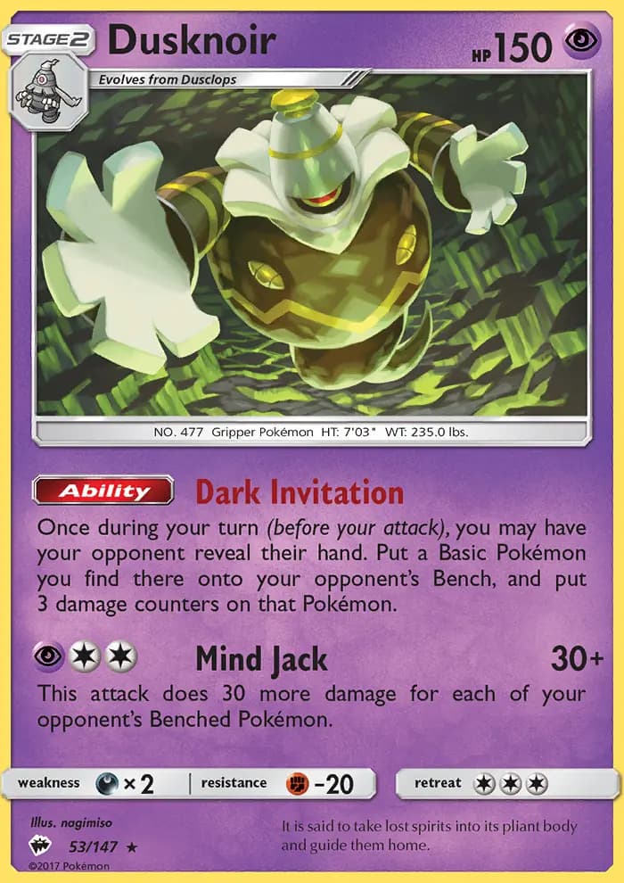 Dusknoir #53 — Burning Shadows