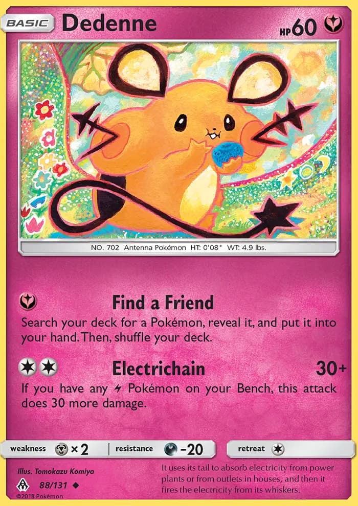 Dedenne #88 — Forbidden Light