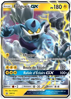 Carte Pokémon Fulguris GX #SM133 — Promos Soleil et Lune