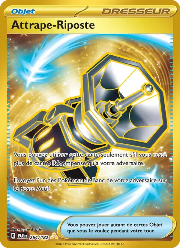 Carte Pokémon Attrape-Riposte #264 — Faille Paradoxe