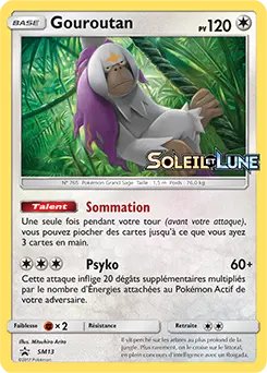 Carte Pokémon Gouroutan #SM13 — Promos Soleil et Lune