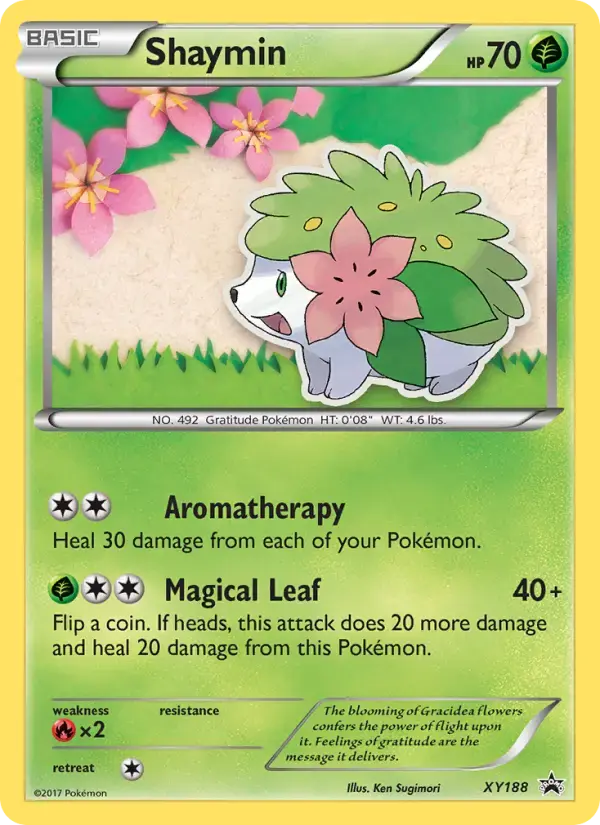 Carte Pokémon Shaymin #XY188 — Promos X&Y
